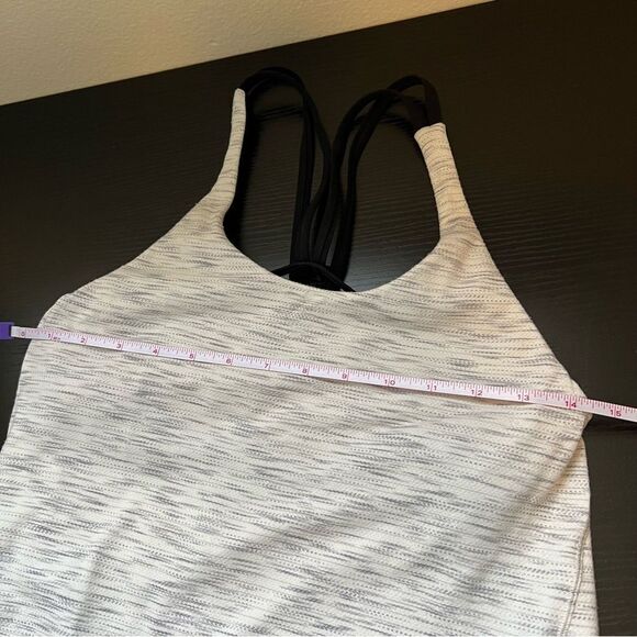 ✨ Lululemon Moment to Movement 2-in-1 Tank Top in Gray and Black - Size 4 - Picture 10 of 11